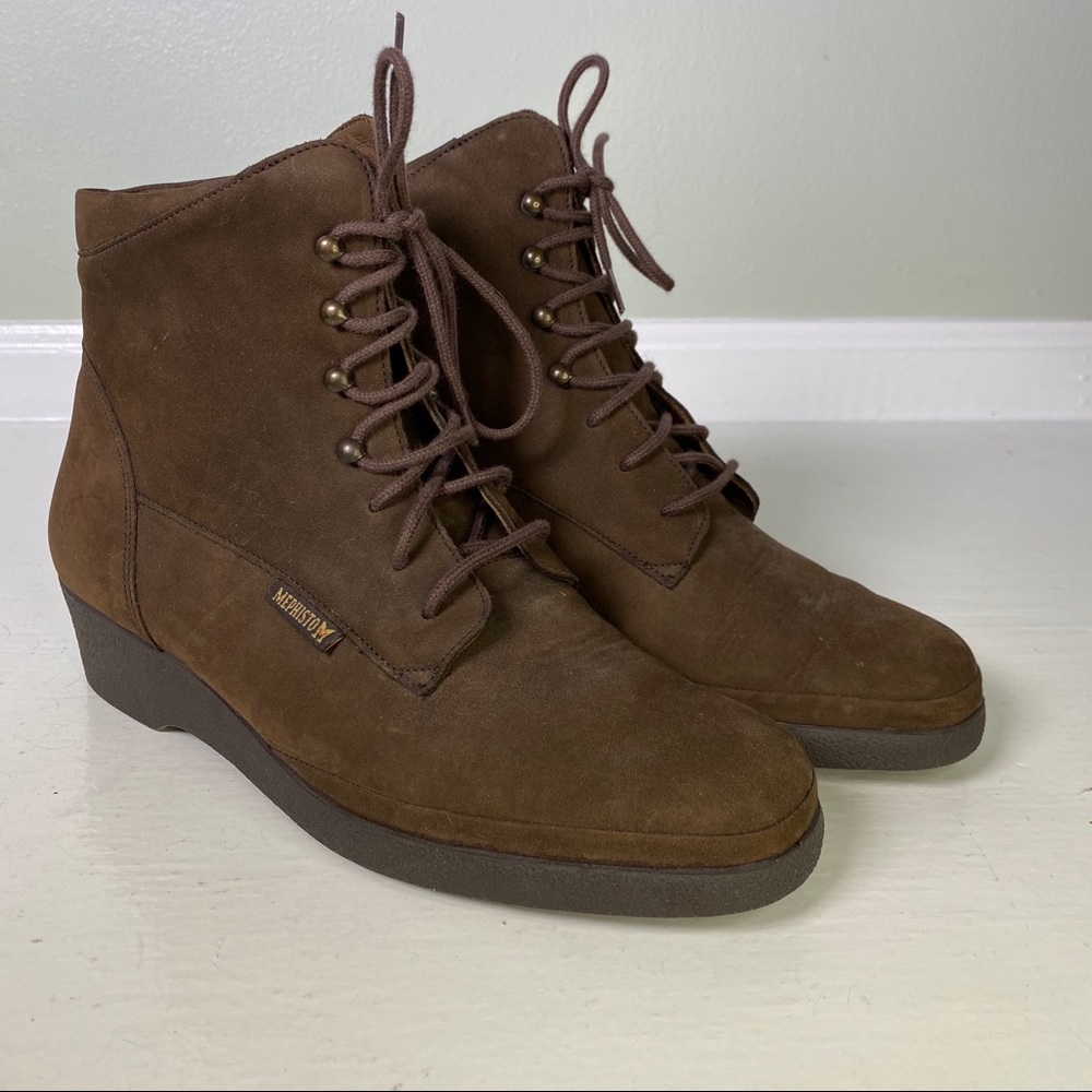Mephisto Lace Up Boots
